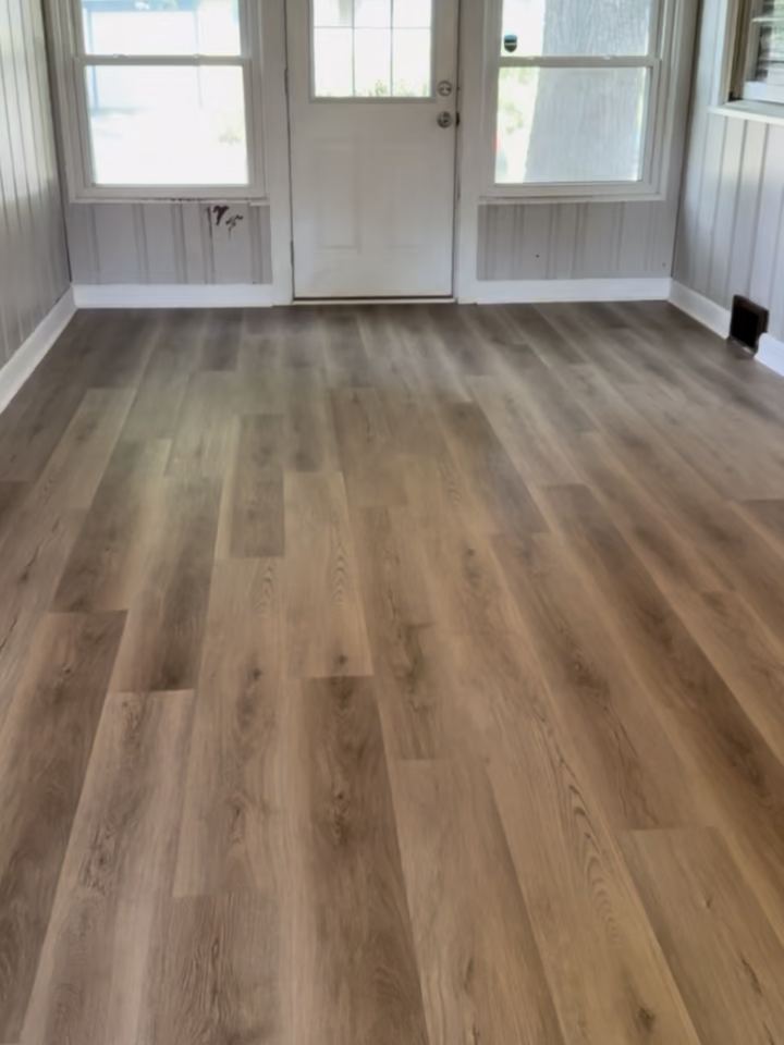 New LVP after a pet odor seal in an Indianapolis home